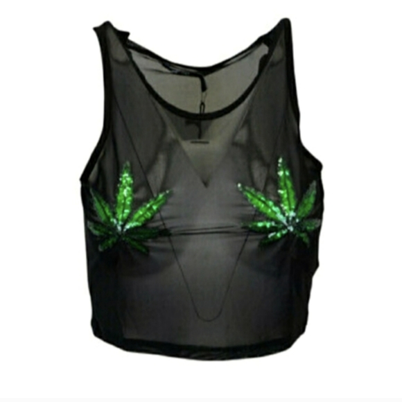 Last Chance! Buy now! Iron Fist Mary Jane Crop Top Size Small - Picture 3 of 7